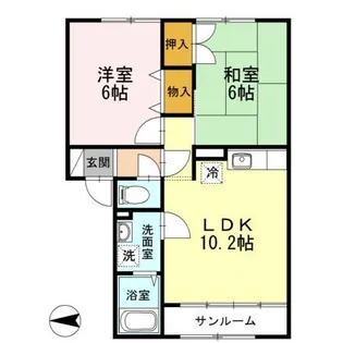 ハイセレール神田【1階】の間取り