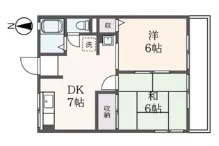 神奈川県横浜市港南区芹が谷5【アパート】の間取り