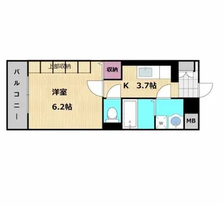 フラワーウッド寺家駅前A【1階】の間取り