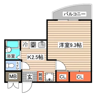 はよぴら盾【2階】の間取り