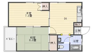古本ビル【3階】の間取り