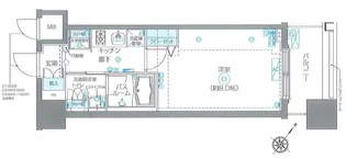 ZOOM池尻大橋【11階】の間取り