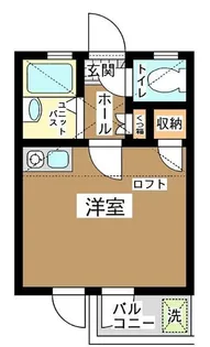 小平ツーナイン【1階】の間取り