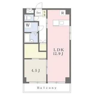 レジデンス201【3階】の間取り