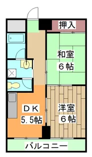 パレット御池【6階】の間取り