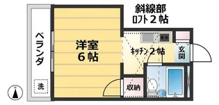カーサベルテ【2階】の間取り