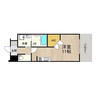 大阪府東大阪市友井5【マンション】の間取り