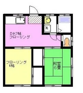 K湘南【1階】の間取り