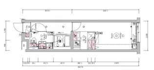 SYNEX NISHI-OI【3階】の間取り
