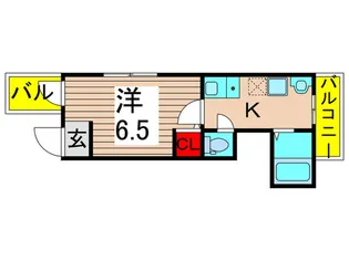 ファーストステージ五反野【3階】の間取り