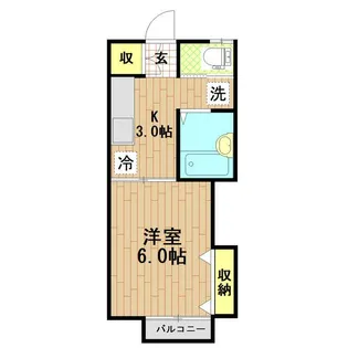 メゾン・アスリート【2階】の間取り
