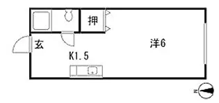 ジュミネス壱番館【1階】の間取り