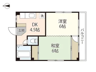 広島県広島市中区本川町2【マンション】の間取り