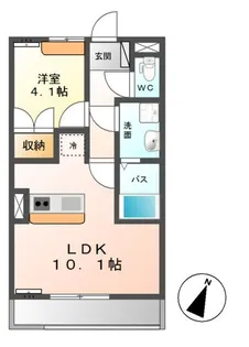 グレイス・コート【2階】の間取り