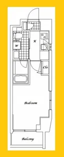 THE RESIDENCE OF TOKYO TY16【5階】の間取り
