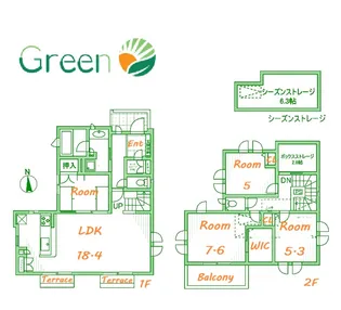 神奈川県藤沢市辻堂元町6【一戸建】の間取り