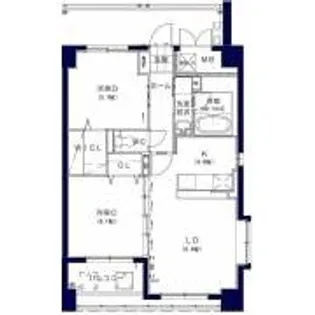 Ys CourtII【2階】の間取り