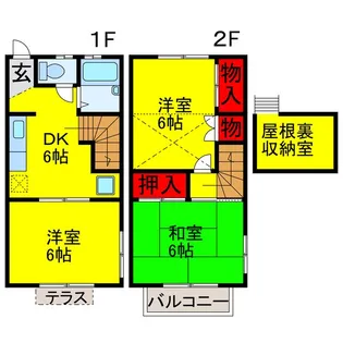 グランデ伊藤1の間取り