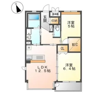 アリビオ【2階】の間取り