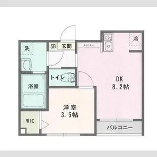 ガーデンプレイス吉川【2階】の間取り