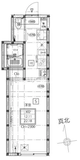 東京都大田区大森本町2【アパート】の間取り