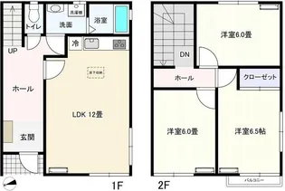 神奈川県大和市上草柳【一戸建】の間取り