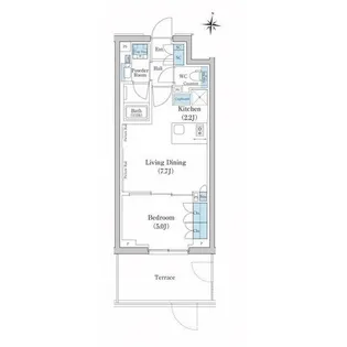 東京都大田区池上6【マンション】の間取り