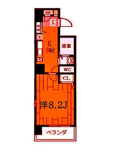 オークデンコート【2階】の間取り