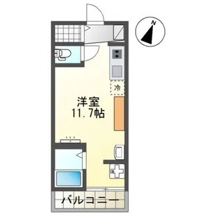 スライヴ【2階】の間取り