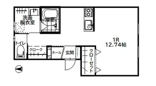 集学館 壱番館【1階】の間取り