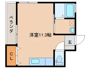 スペースセブン【1階】の間取り