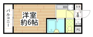 ベルカマラード【5階】の間取り