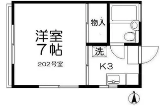 栄ハウス【2階】の間取り