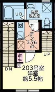 仮シティハイツ大船町【2階】の間取り
