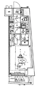 LUMEED中野坂上【12階】の間取り