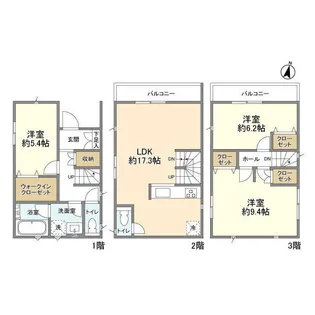 埼玉県さいたま市桜区山久保1【一戸建】の間取り