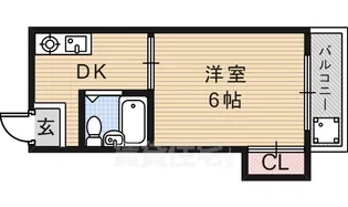 パールハイツ春日【3階】の間取り