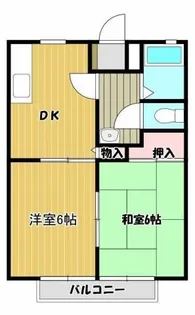 サンビレッジタムラF棟【1階】の間取り