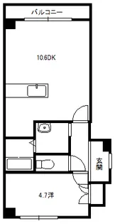 マンショングローリー【7階】の間取り