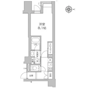 東京都杉並区高円寺南5【マンション】の間取り