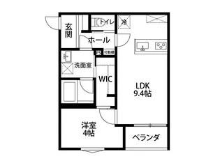 シュアネスIV【3階】の間取り