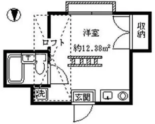メゾンコタケ【2階】の間取り