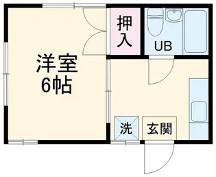 ハイツ田中【2階】の間取り