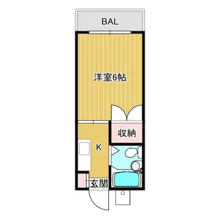 メゾン三宅【3階】の間取り
