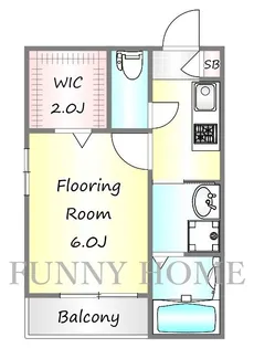 クレスト三軒茶屋【3階】の間取り