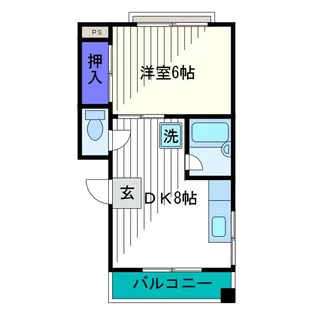 千束ビル【2階】の間取り
