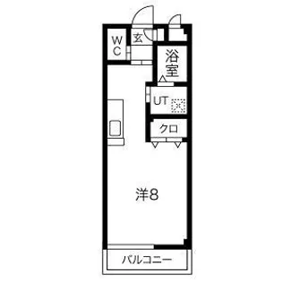シャルマン【1階】の間取り