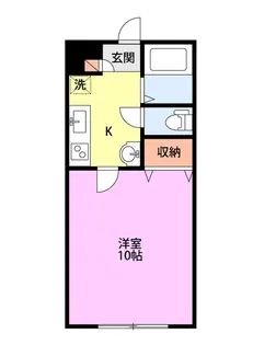 HILLS道玄坂【1階】の間取り