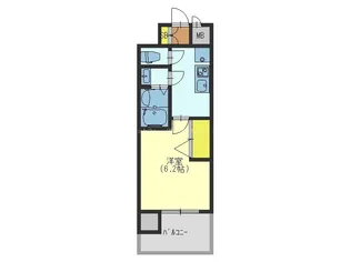 ララプレイス玉造パルク【10階】の間取り