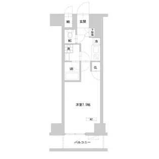 TLRレジデンス町田【4階】の間取り